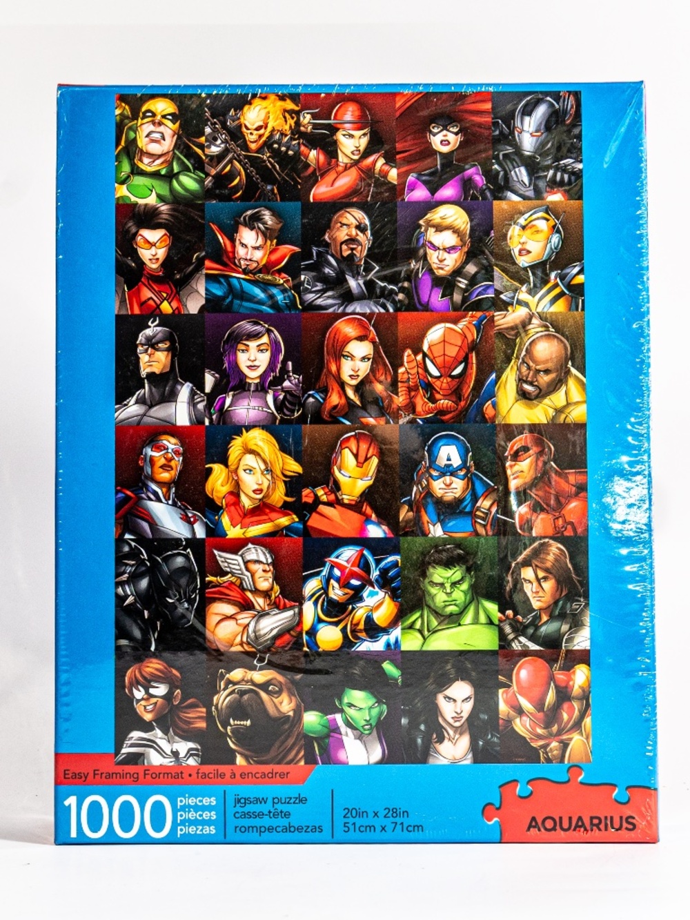 Marvel Aquarius Puzzle 65-358 Super Heroes 1000 pieces NWT